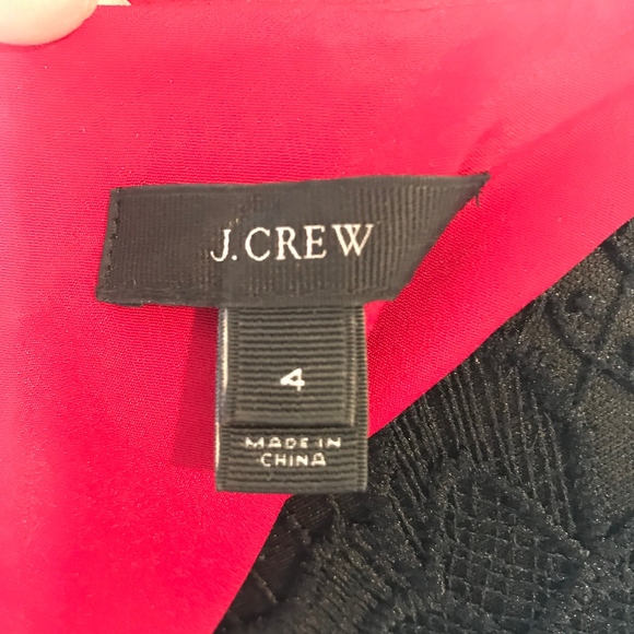 🍀HP🍀 J. Crew Classic Red Suiting Dress Size 4🍀 - Picture 6 of 6